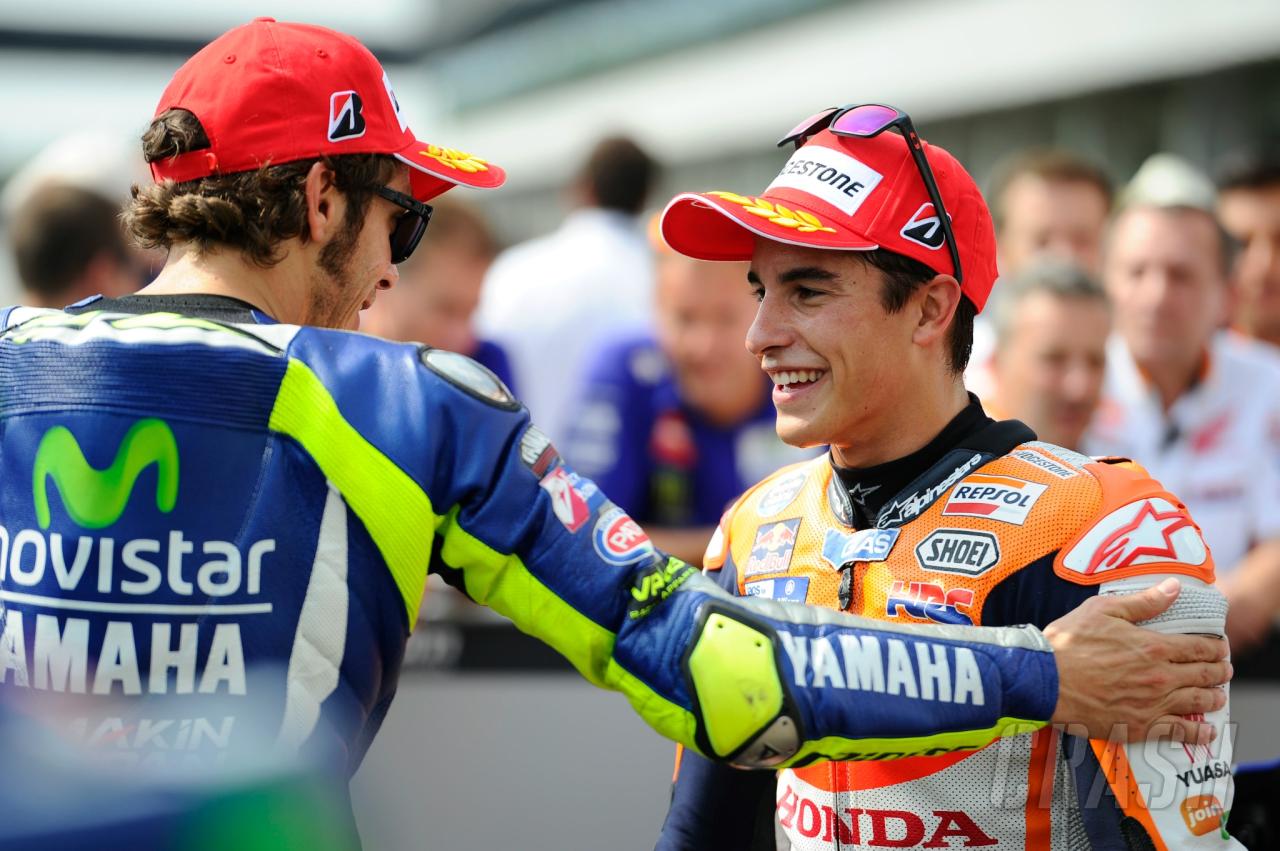 Marc Marquez asked about healing Valentino Rossi feud: “It’s not up to ...