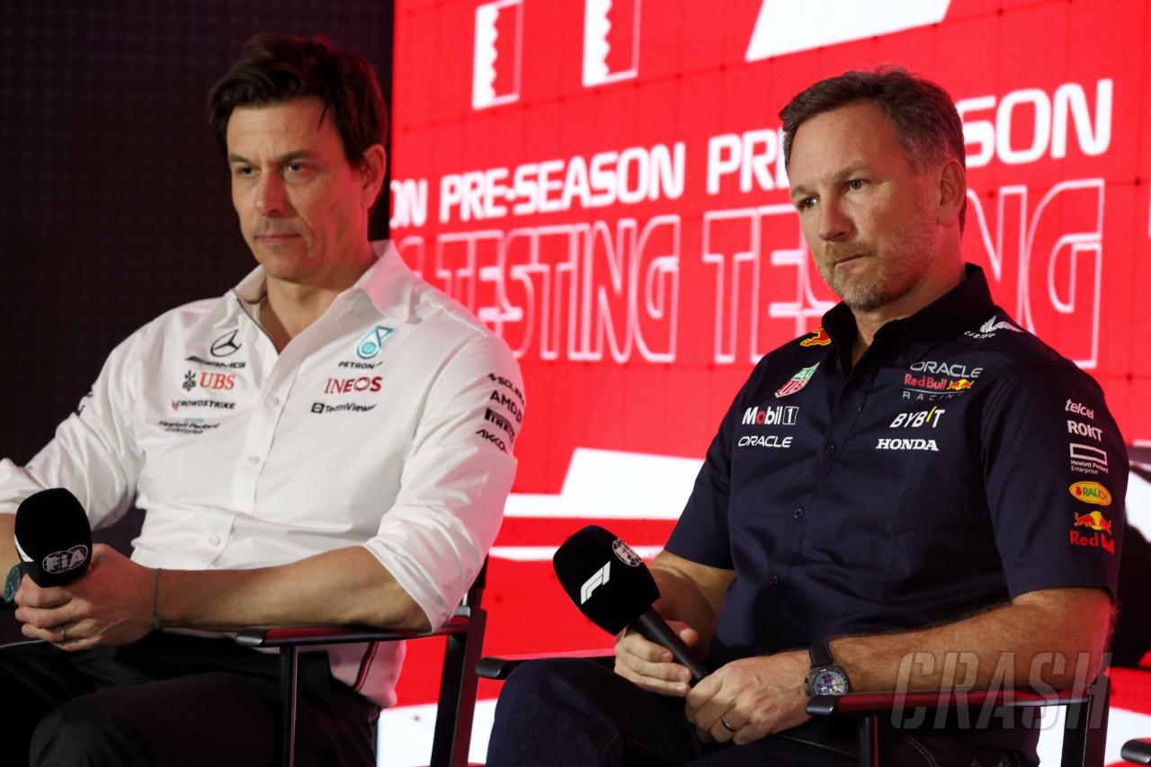 Christian Horner disagrees with Toto Wolff over attending races with ...