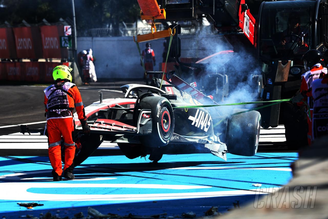 The Cause Of Kevin Magnussen’s Scary Race-ending Mexico City GP Shunt ...