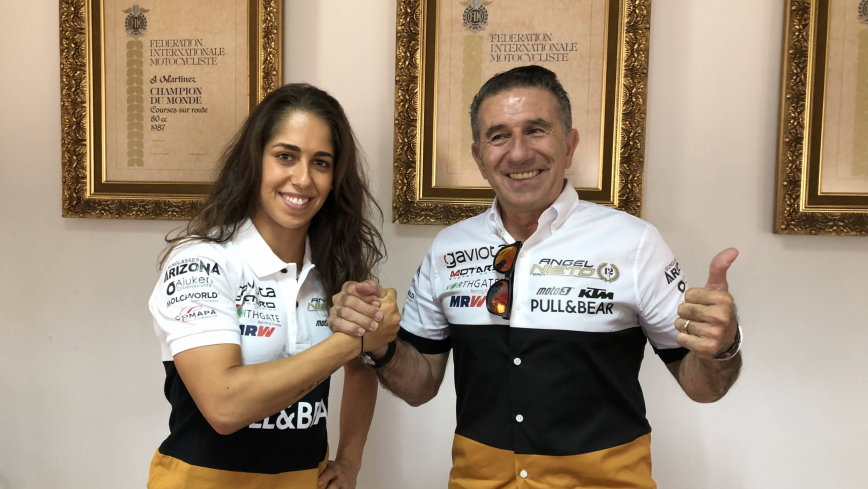 Maria Herrera completes Angel Nieto MotoE line-up