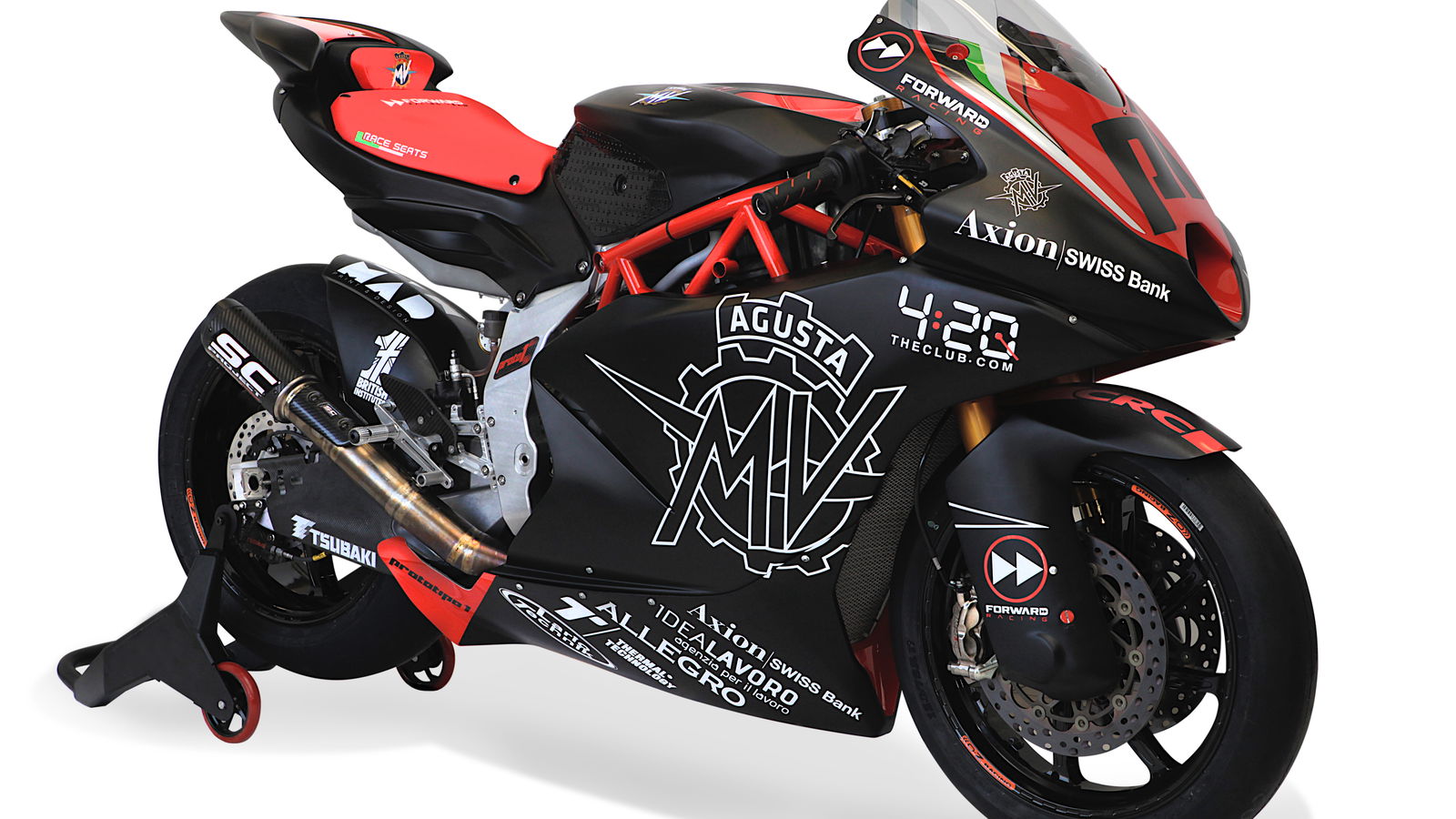Video: MV Agusta presents 2019 Moto2 machine