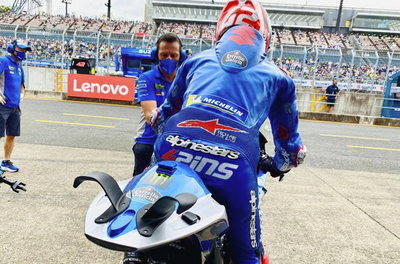 Suzuki rear wings at Motegi (pic: Suzuki)