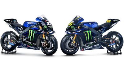 TAMPILAN PERTAMA: Rossi, Vinales mengungkap warna Monster Yamaha